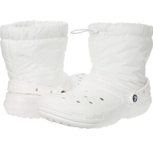 CROCS Snowy White Winter Boots